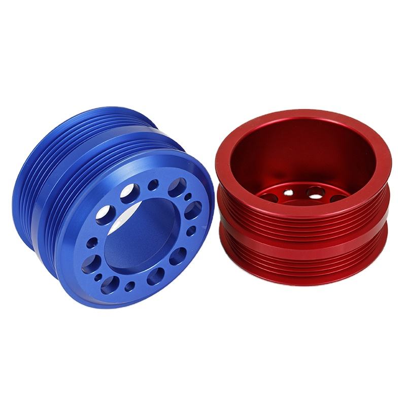 CNC aluminium V flad remskive automotor